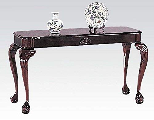 Sofa Table Traditional Style Cherry Finish