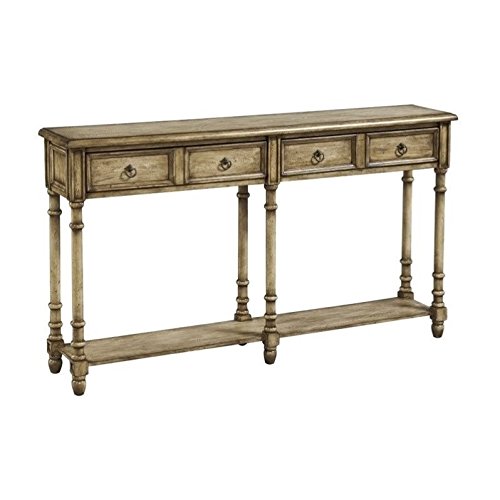 Beaumont Lane Rustic Chic Console Table in Dune