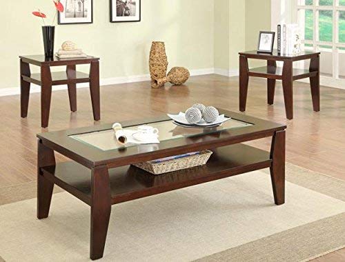 Brand New 3-pk Scott Coffee Table and End Tables Cocktail espresso finish