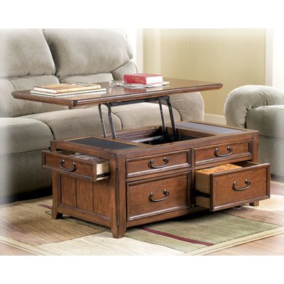 Woolwich Trunk Coffee Table with Lift Top - Accent Furniture -Framed drawer fronts- Decorative Trunks - (Pack Of Two)*