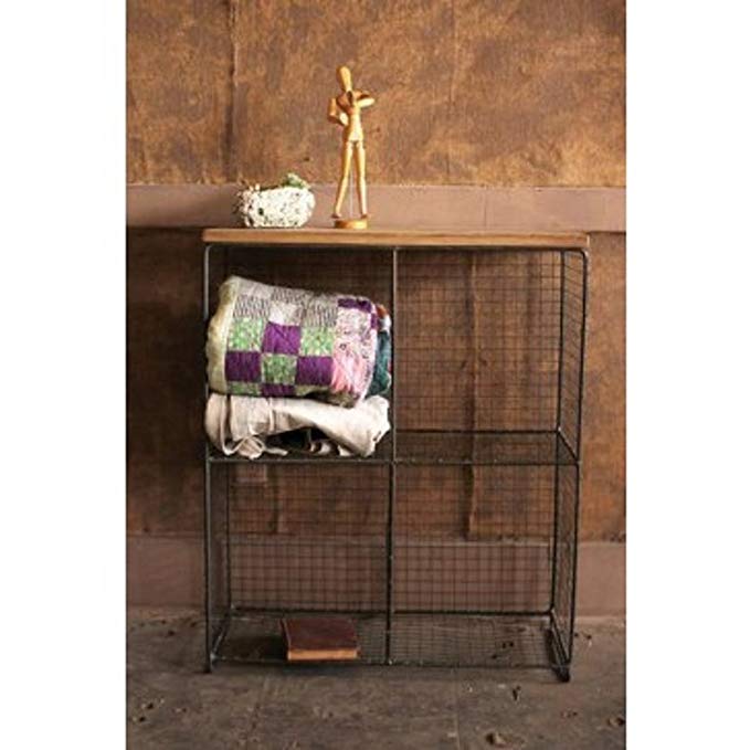 Retail Resource Wire 4 Cubby Console