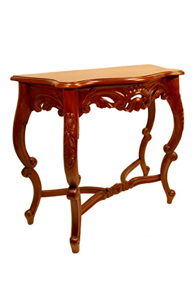 Chippendale Console Table Acorn Carved