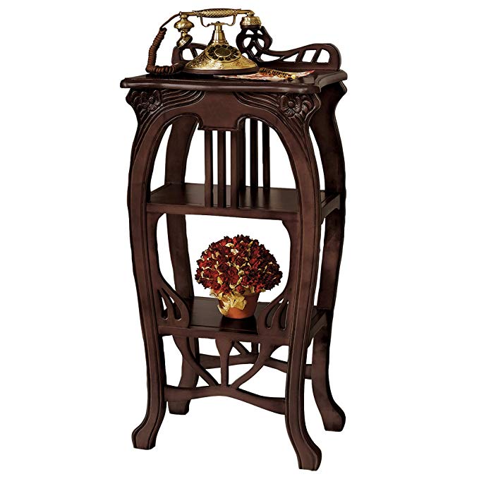 Design Toscano Art Nouveau Harp End Table