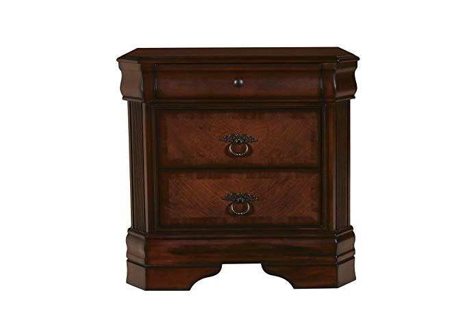 New Classic Sheridan Nightstand, Burnished Cherry