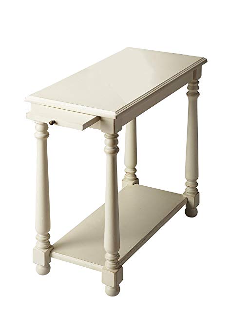 Butler Devane Cottage White Chairside Table