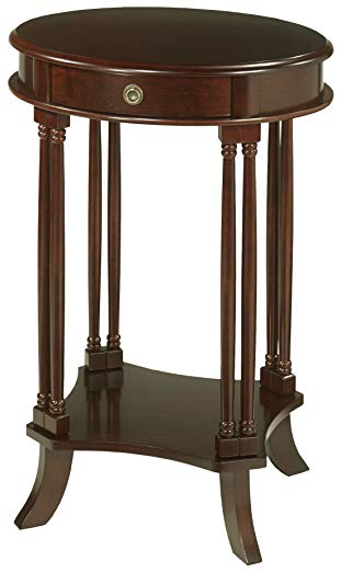 Sterling 6000017 Bellingham Traditional Plantation Grown Hardwood Side Table, 28-1/2-Inch, Mahogany