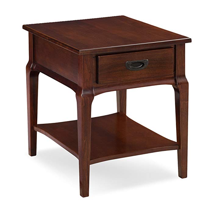 Leick 22007 Contemporary Stratus Drawer End Table