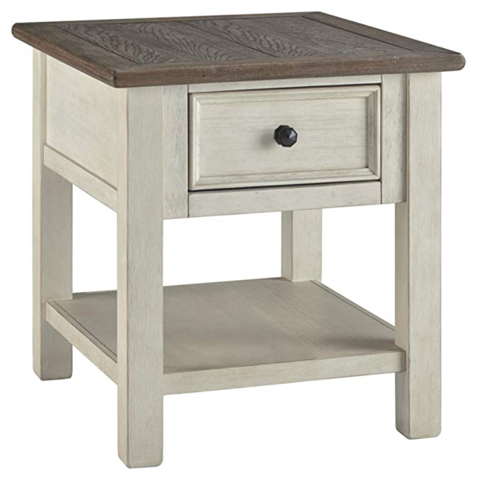 Signature Design by Ashley T637-3 Bolanburg End Table, Two-Tone