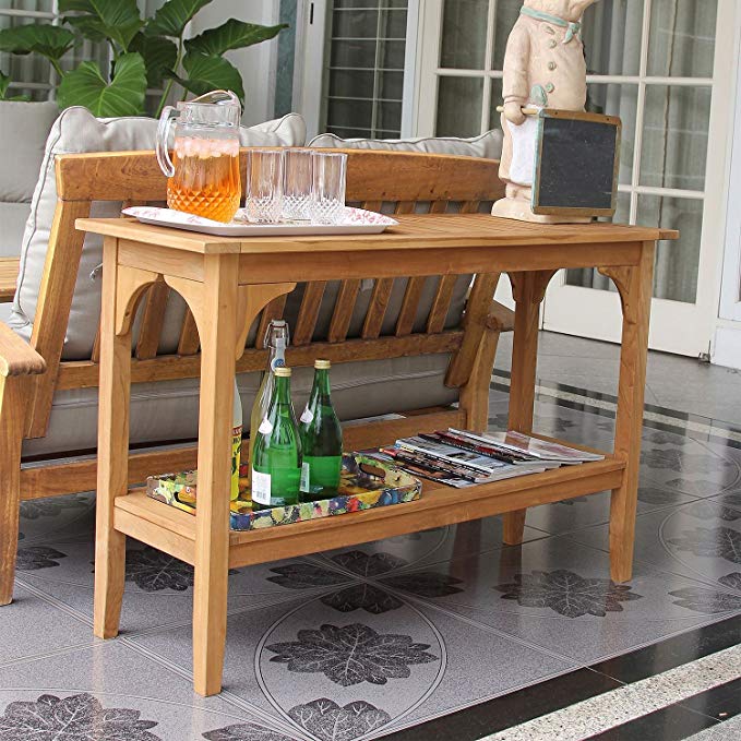 Teak Console Table