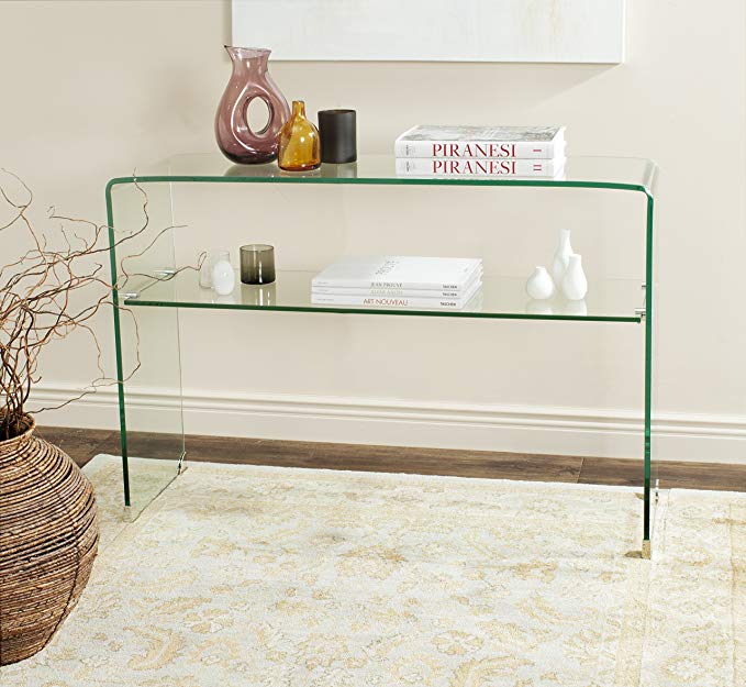 Safavieh Home Collection Hollis Clear Console Table