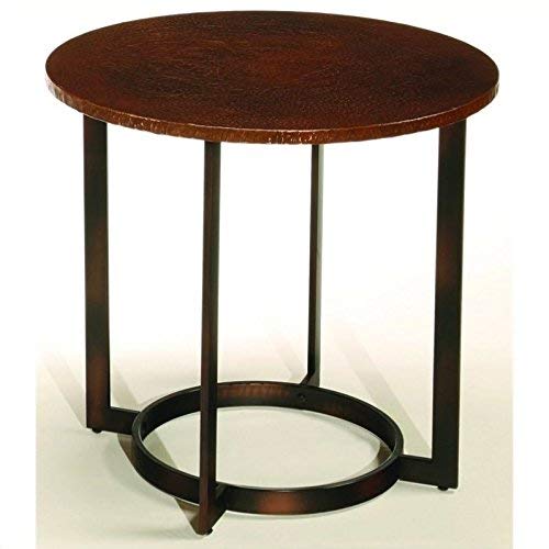 Beaumont Lane Round End Table in Copper