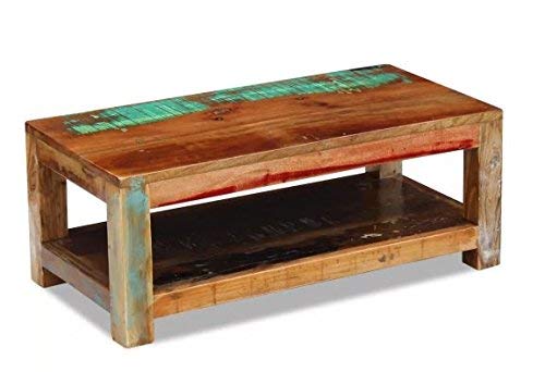 Coffee Table Solid Reclaimed Wood 35.4