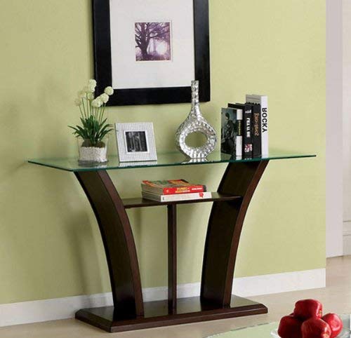 247SHOPATHOME IDF-4104S, Sofa Table, Cherry