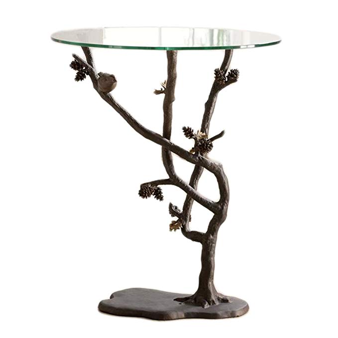 SPI Home Bird And Pinecone Table