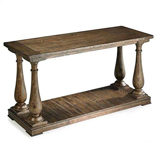 Beaumont Lane Wood Console Table in Natural Pine