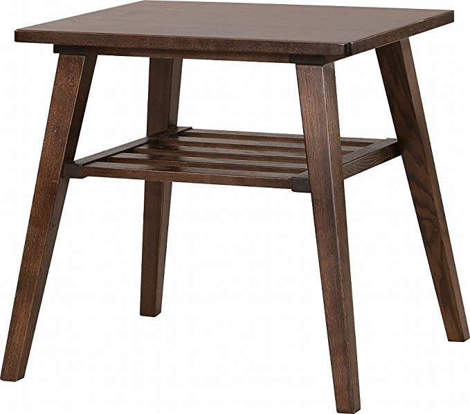 AZUMAYA Coffee Side Table (already assembled.) Natural Solid Ash Wood Brown RTO-743TBR