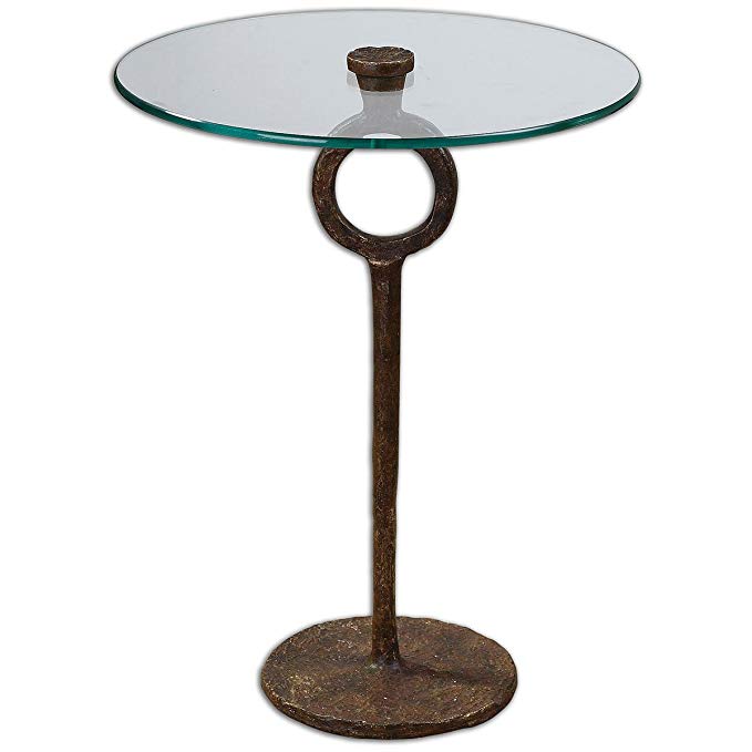 Uttermost 24336 Diogo Glass Accent Table