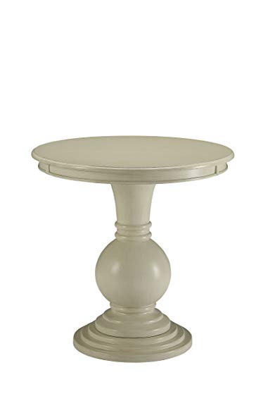 Acme Furniture Acme 82818 Alyx Side Table, Antique White, One Size