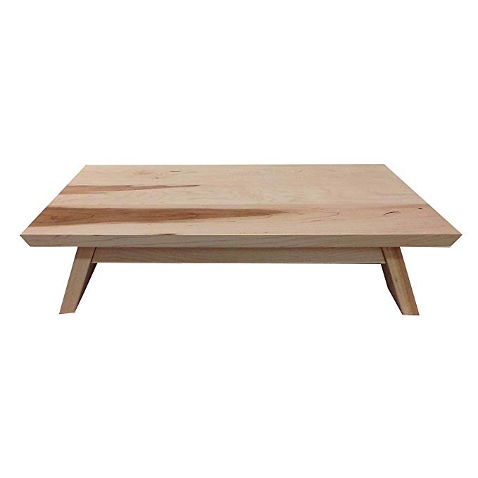 MAINE 'COASTAL' MAPLE ~ EarthBench Personal Shrine Table: Large Sized Personal Low Altar (7