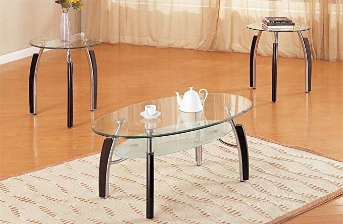 3PCS COFFEE /END TABLE SET