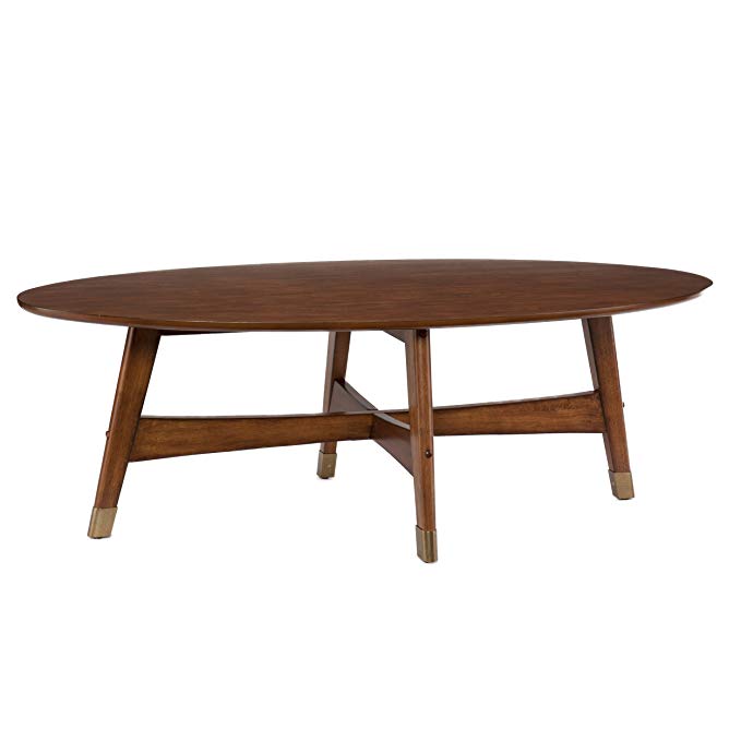 Oval Coffee Table, Brown