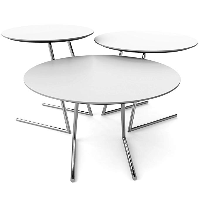 Lara Designs Cricket Table Set, White