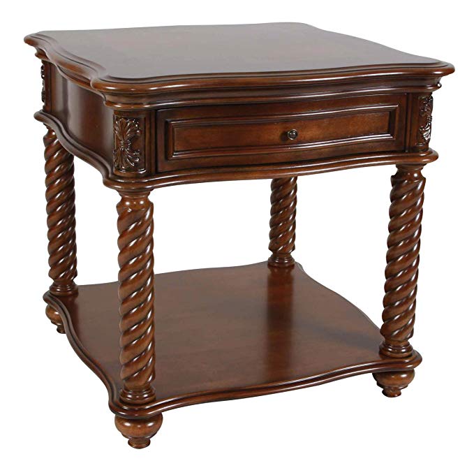 Homelegance 5554-04 End Table, Mahogany