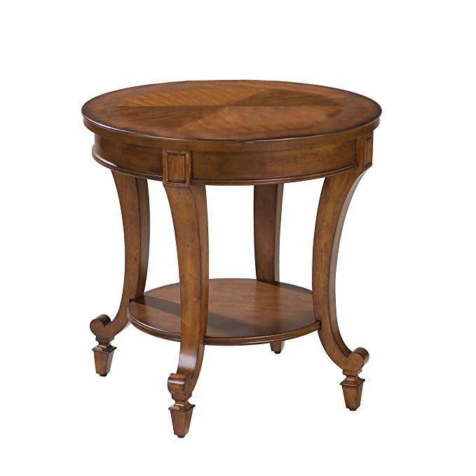 Magnussen Aidan Wood Round End Table