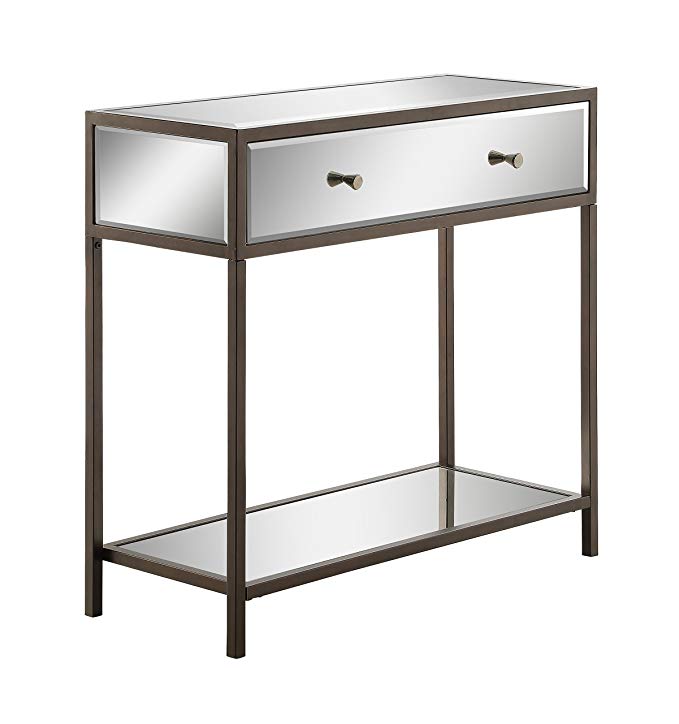 OSP Designs MARQ204-osp Marquis Foyer Table, Mirrored