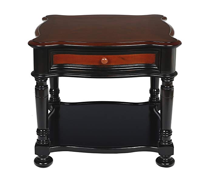 New Classic 03-0020-50-621 Jamaica End Table, Cherry/Tobacco