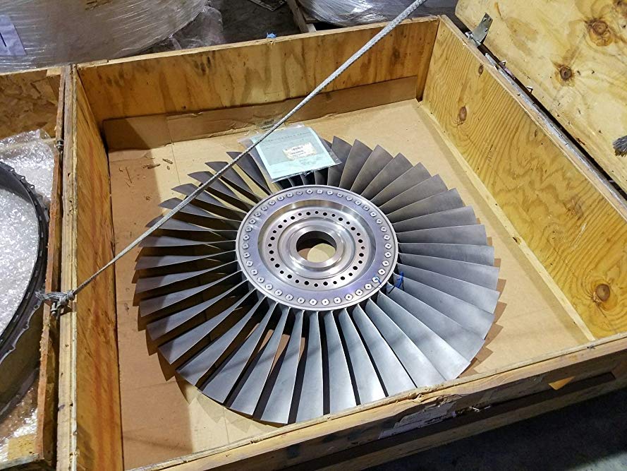 Pratt & Whitney JT8D Stage 2 Compressor Fan Boeing 737 Jet Engine