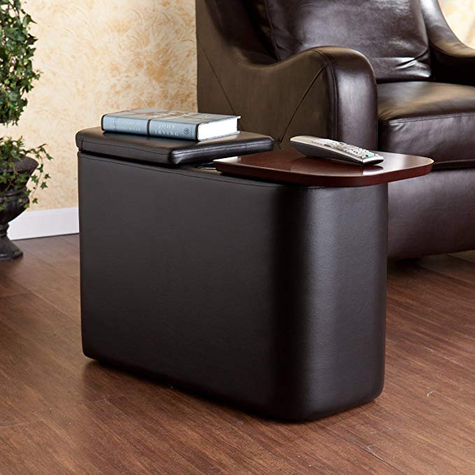 Harper Blvd Hatcher Black Entertainment Companion Table